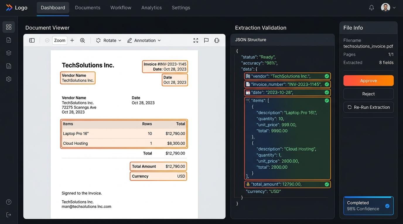 DataMagic Invoice/Claim Processing Interface